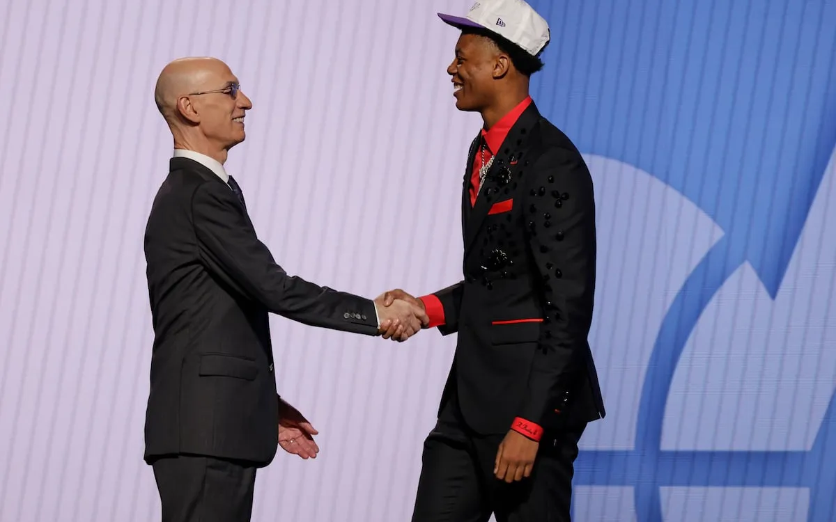 Ace Bailey Surprises NBA Draft Fans by Going No. 5 to Utah Jazz