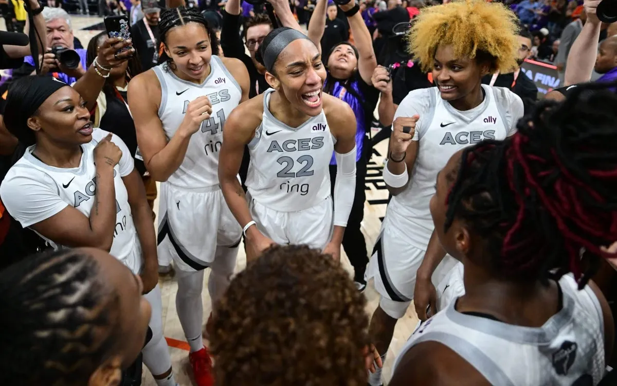 A’ja Wilson Leads the Aces to Historic WNBA Championship Victory