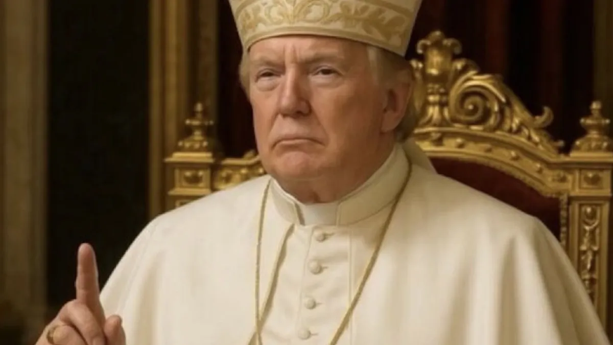 AI-Generated Image of Trump as Pope Sparks Controversy