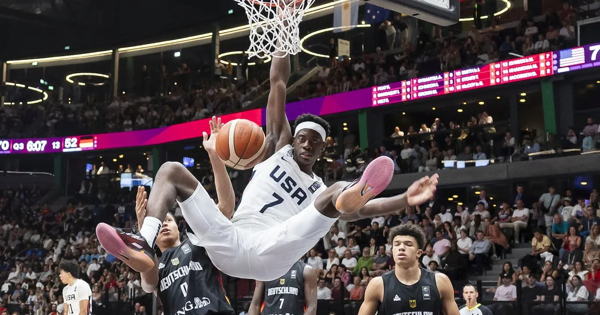 AJ Dybantsa Leads Team USA to Victory with Third Gold Medal at FIBA U19 World Cup