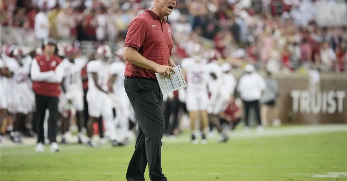 Alabama Coach Kalen DeBoer Reflects on Season-Opening Loss to Florida State
