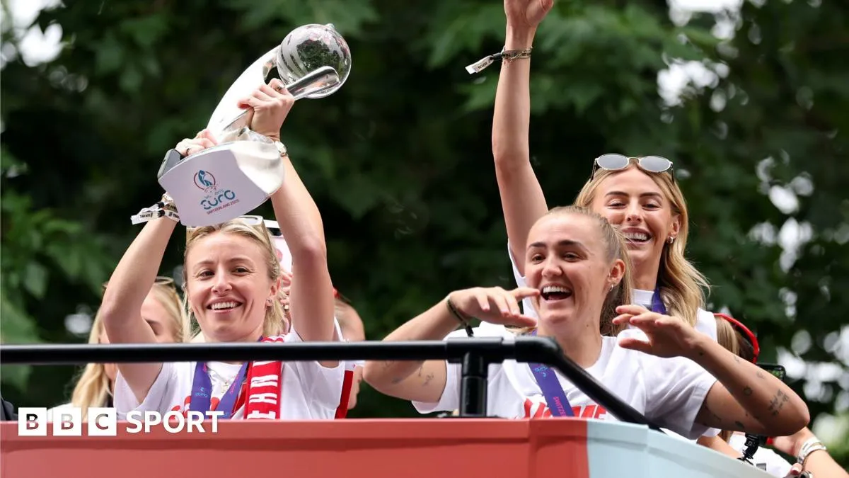Alessia Russo Celebrates Historic Win with England Fans