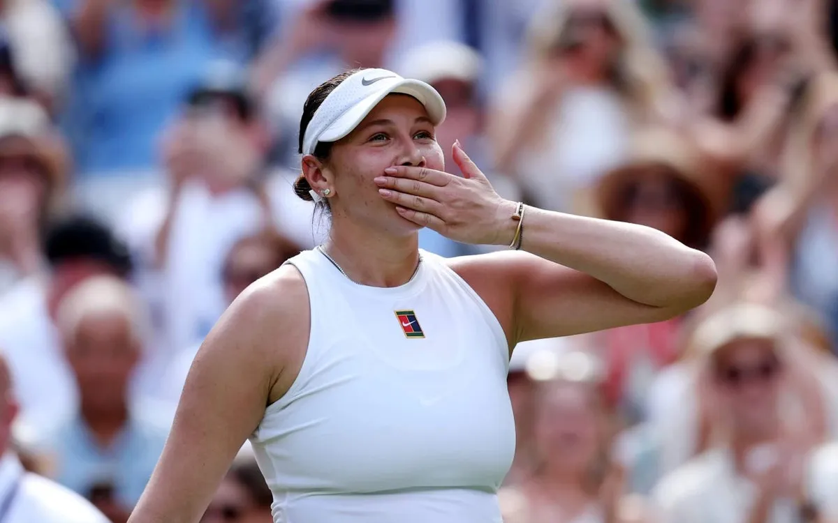 Amanda Anisimova Shocks World No. 1 to Reach Wimbledon Final