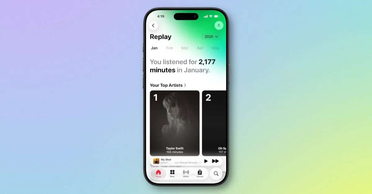 Apple Music Replay Goes Native in iOS 26: A Game Changer!