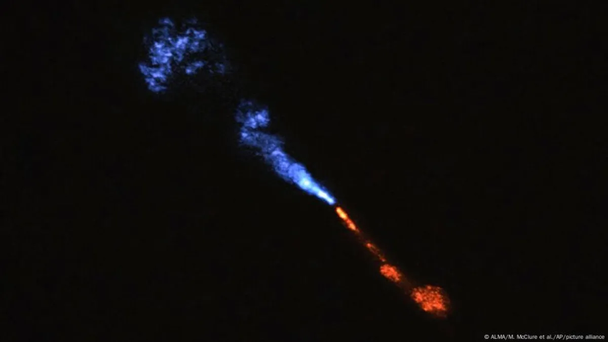 Astronomers Capture First Signs of Rocky Planet Formation Around Young Star