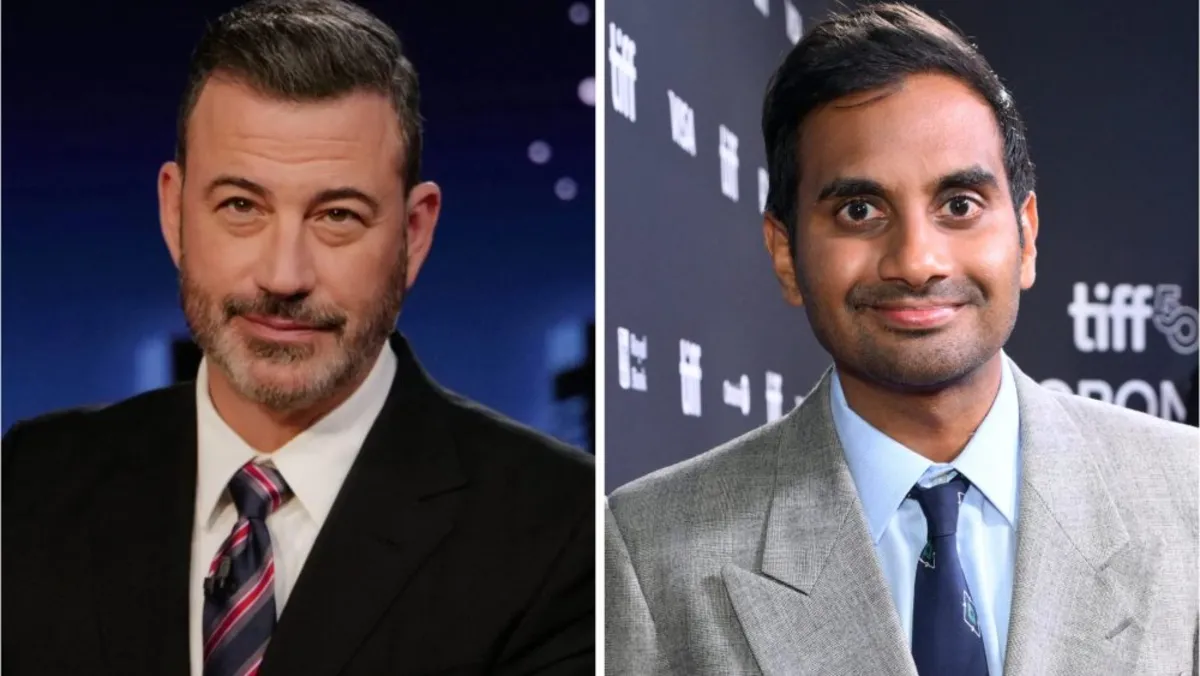 Aziz Ansari Defends Controversial Riyadh Comedy Festival Appearance on Kimmel Show