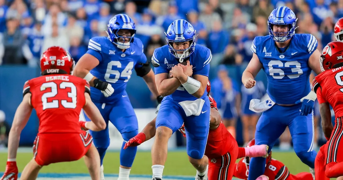 Bear Bachmeier: BYU's Rookie Quarterback Becomes a Legend with Epic Comeback Win