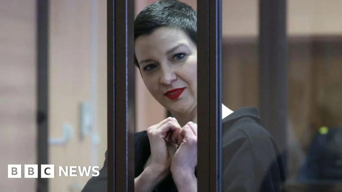 Belarus Frees 123 Prisoners, Including Opposition Leader Maria Kolesnikova, in Historic Move