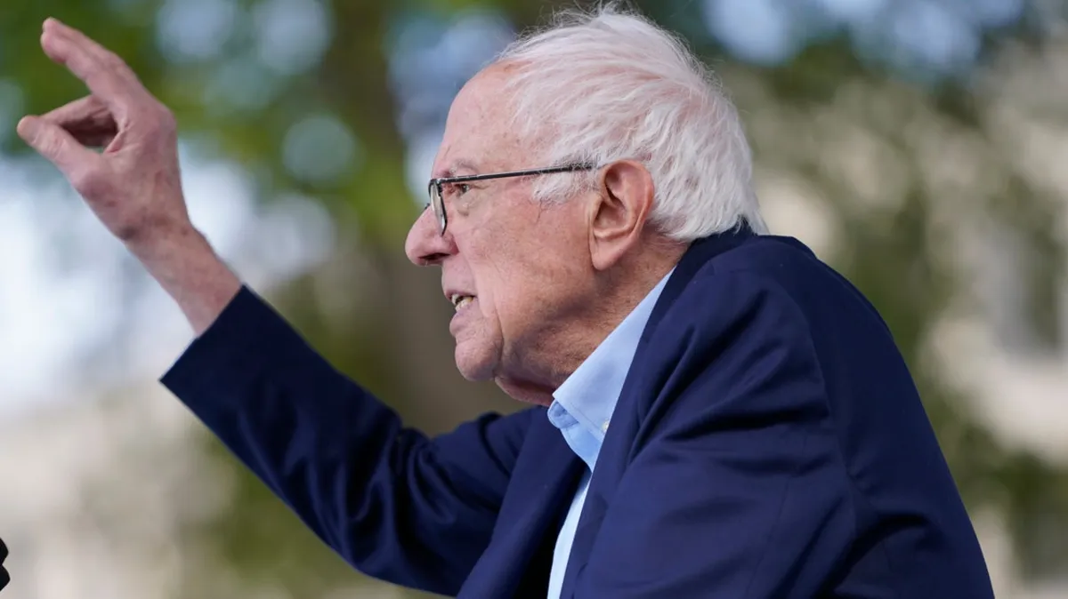 Bernie Sanders Slams Billionaires in Fiery Speech Against Trump’s Policies