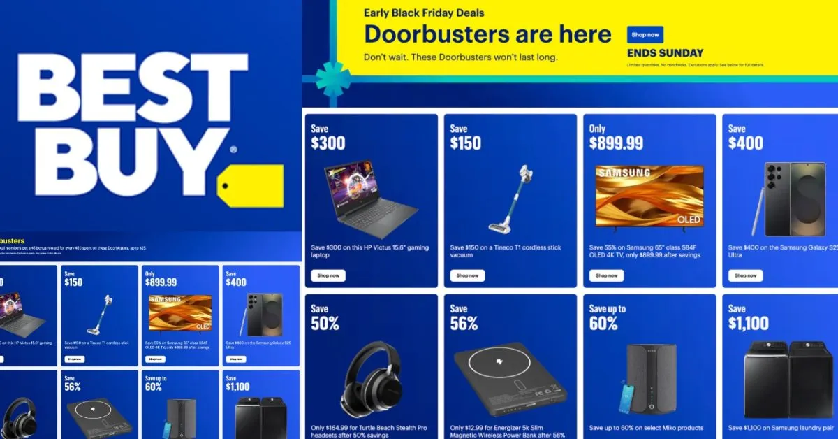 Best Buy Unveils Exciting New Black Friday Doorbusters for Week 2!