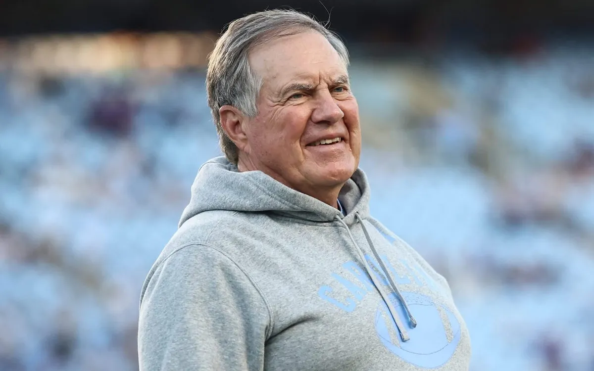 Bill Belichick Stays Committed to UNC Football Amid Speculation