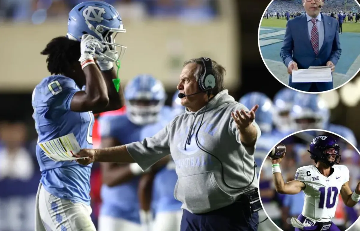 Bill Belichick's College Debut: TCU Dominates UNC in 48-14 Blowout