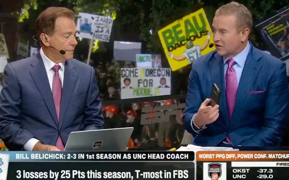 Bill Belichick's Controversial Call During 'College GameDay' Raises Eyebrows