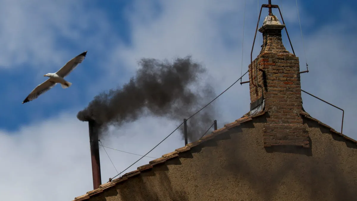 Black Smoke Signals Uncertainty in Vatican: Cardinals Fail to Elect New Pope