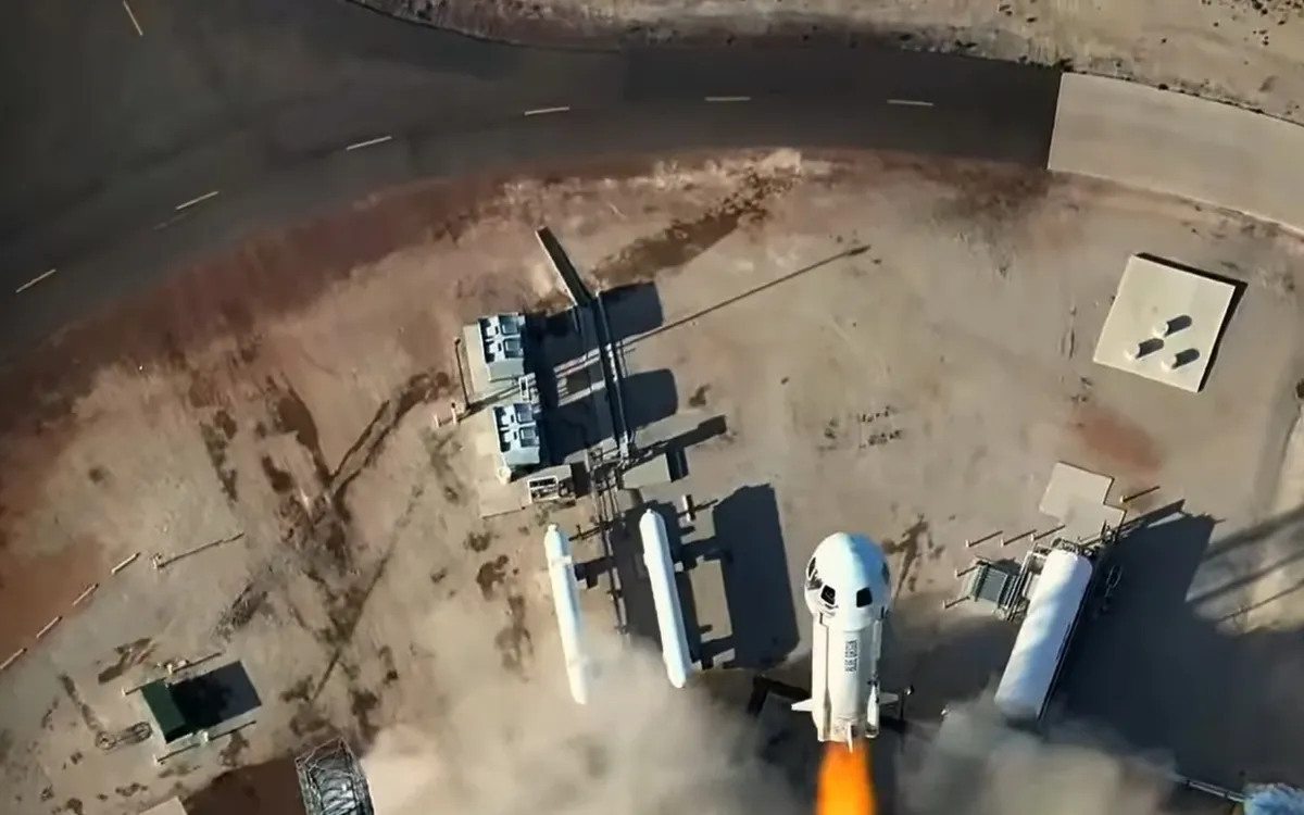 Blue Origin Launches Six People to Space in Groundbreaking New Shepard Mission