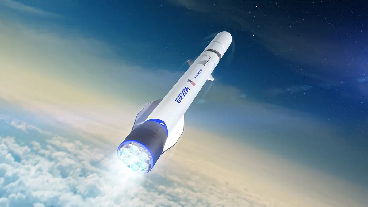 Blue Origin's New Glenn Rocket Set for Historic Mars Mission Launch