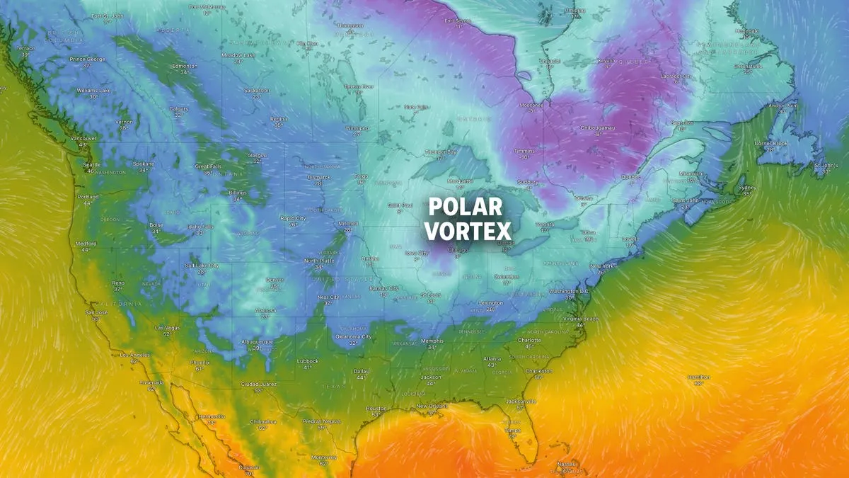 Brace for Impact: Polar Vortex Set to Bring Frigid Temperatures to the U.S.