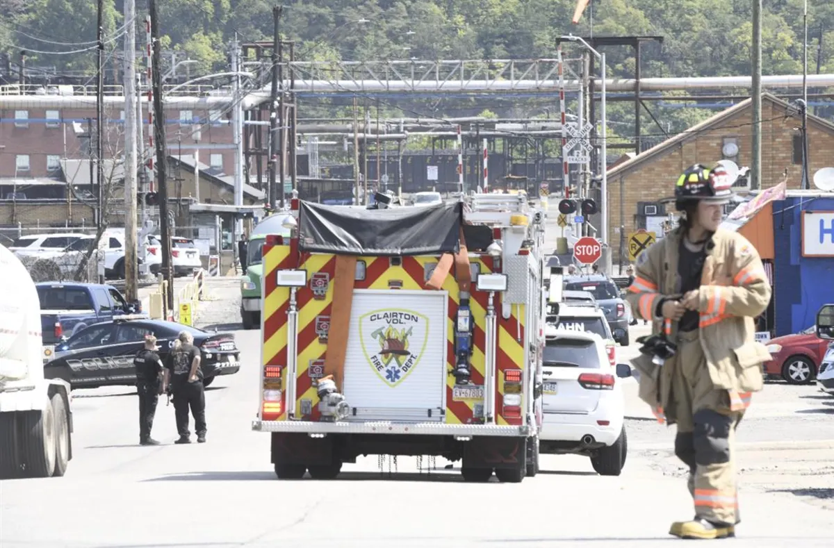 Breaking: Major Explosion at U.S. Steel's Clairton Coke Works Leaves Many Injured