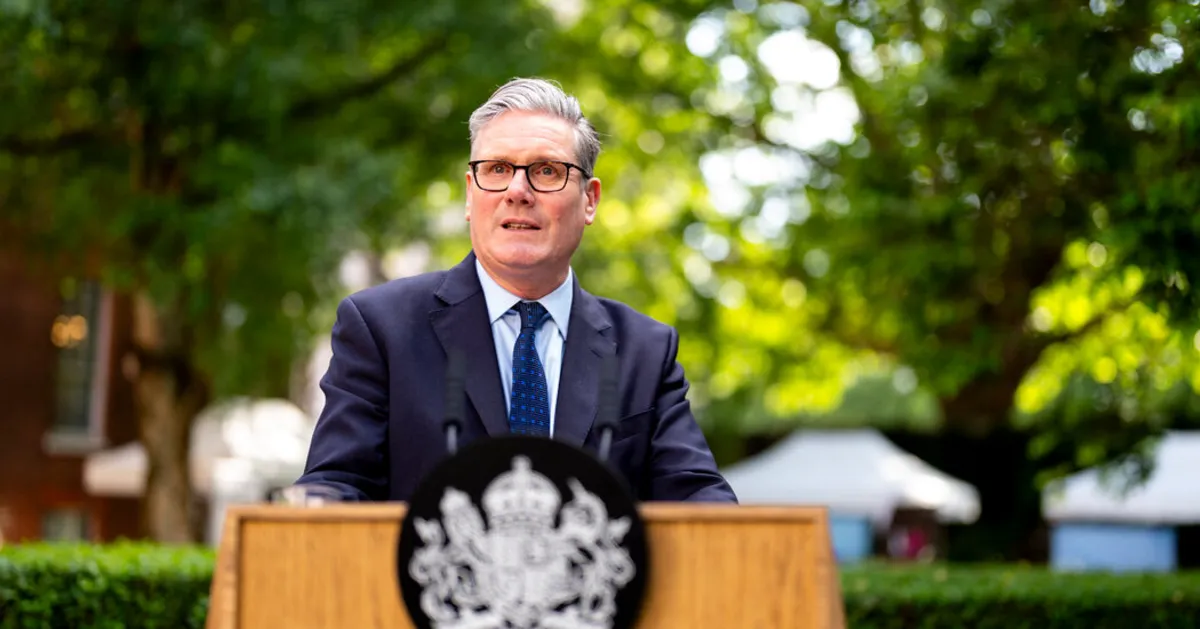 Britain to Recognize Palestine by September if Cease-Fire with Hamas Fails