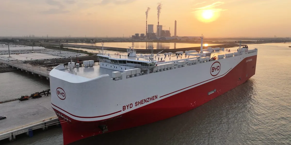 BYD's Bold Move: How a Fleet of Giant Ships is Redefining the EV Market