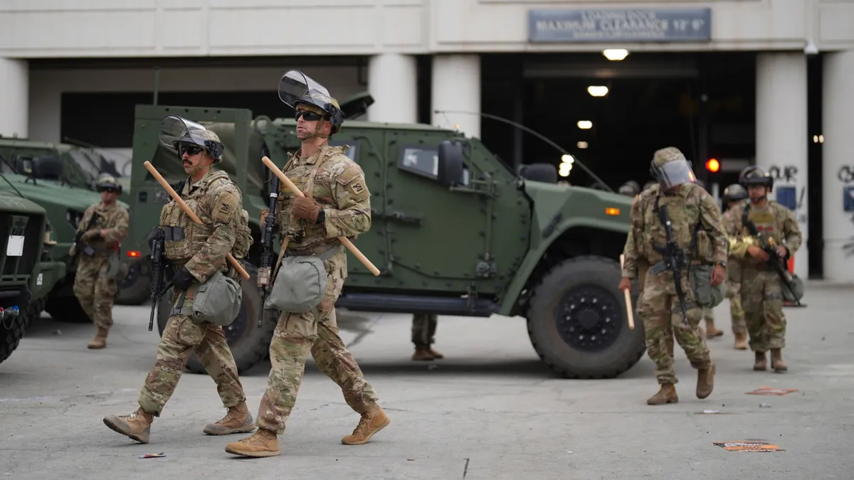 California National Guard Deployed as Protests Erupt Over Immigration Raids