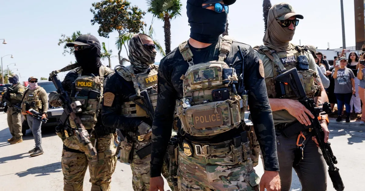 California Passes Landmark Bill to Ban Masked Law Enforcement