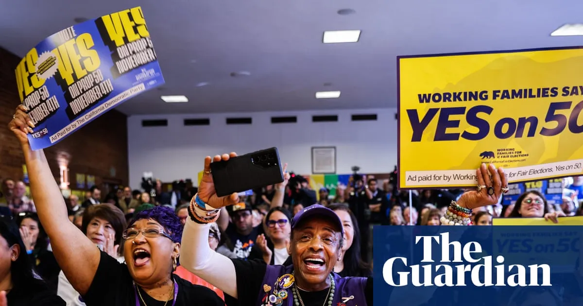 California Republicans File Lawsuit Against Controversial Redistricting Measure