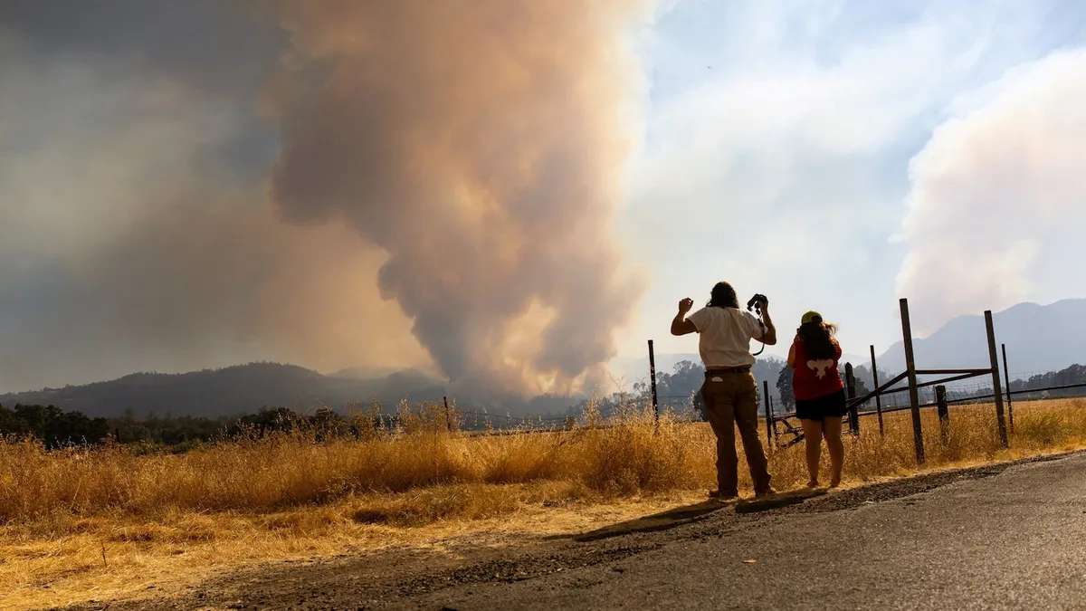 California Wildfire Rages: Over 5,800 Acres Burned, Evacuations Underway