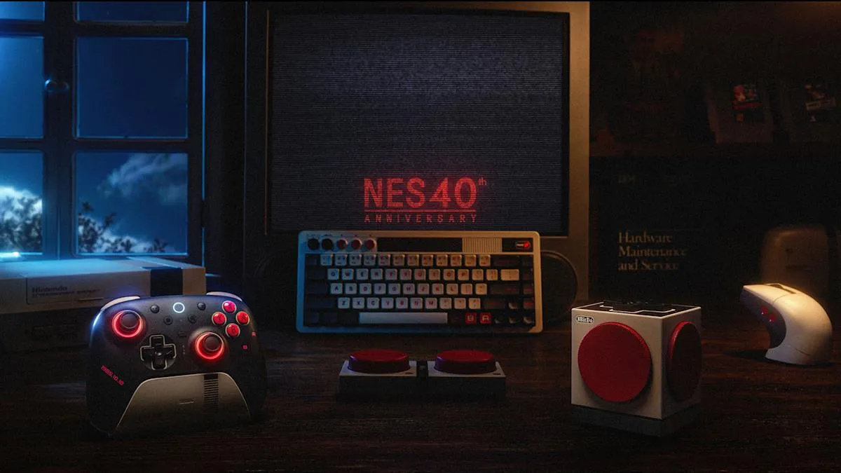 Celebrate 40 Years of NES with 8BitDo's Exciting New Accessories!