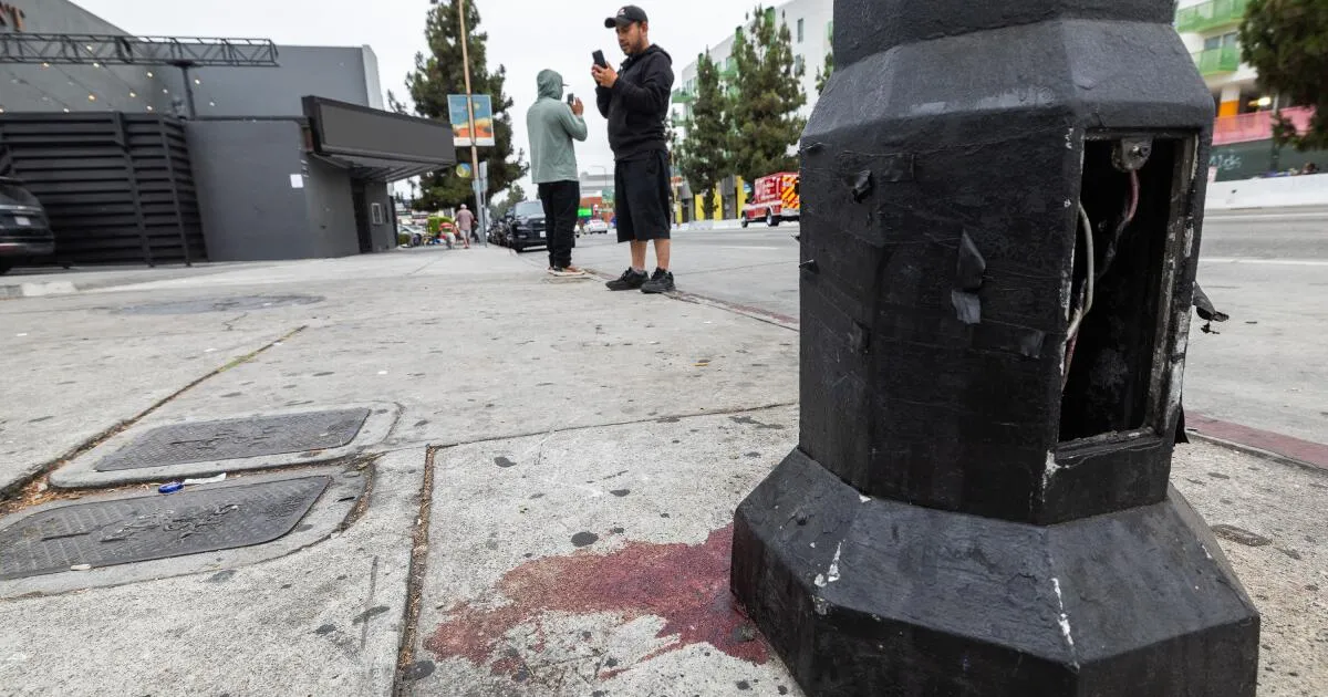 Chaos in East Hollywood: Gunman on the Loose After Crowd Shooting Incident
