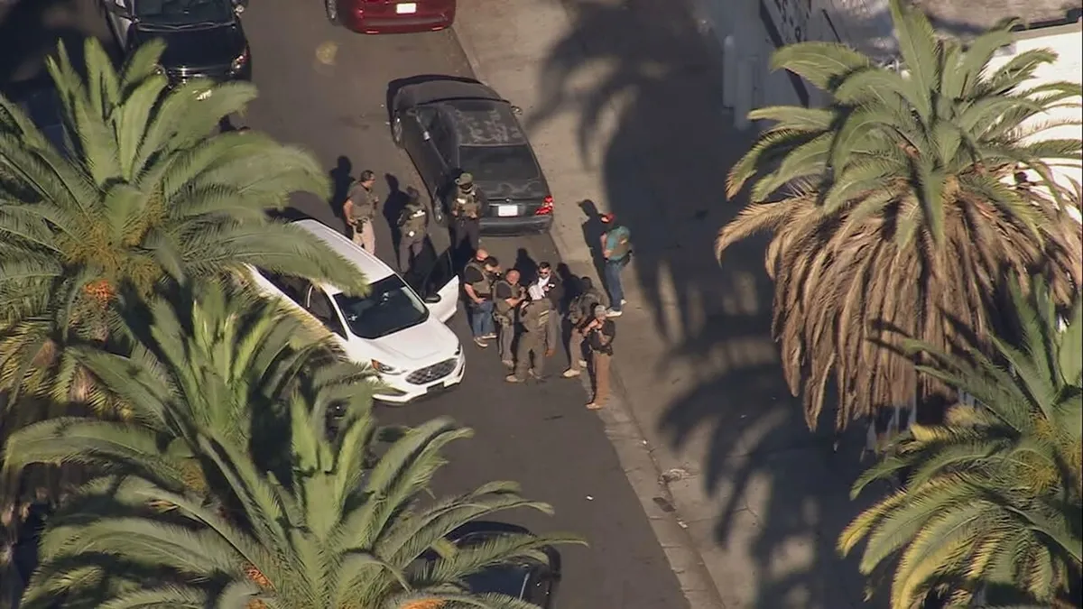 Chaos in Los Angeles: Undocumented Immigrant and Officer Wounded in Traffic Stop Shooting