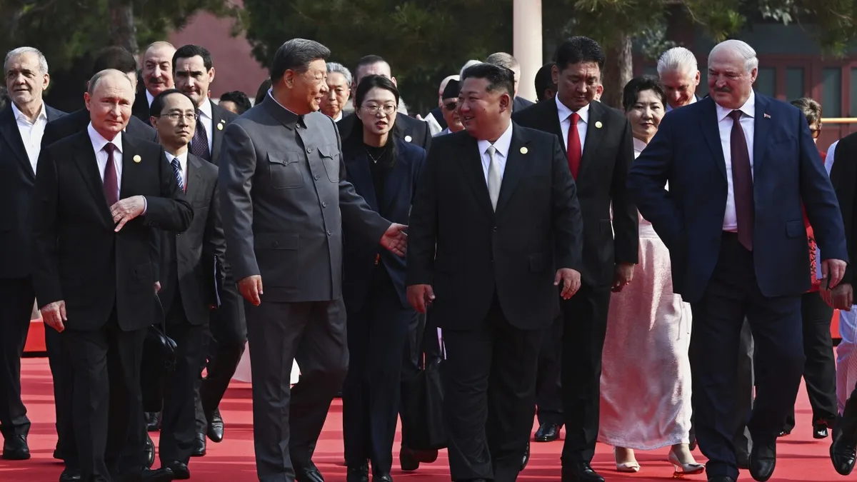 China's Grand Military Parade: A Show of Unity Against the West