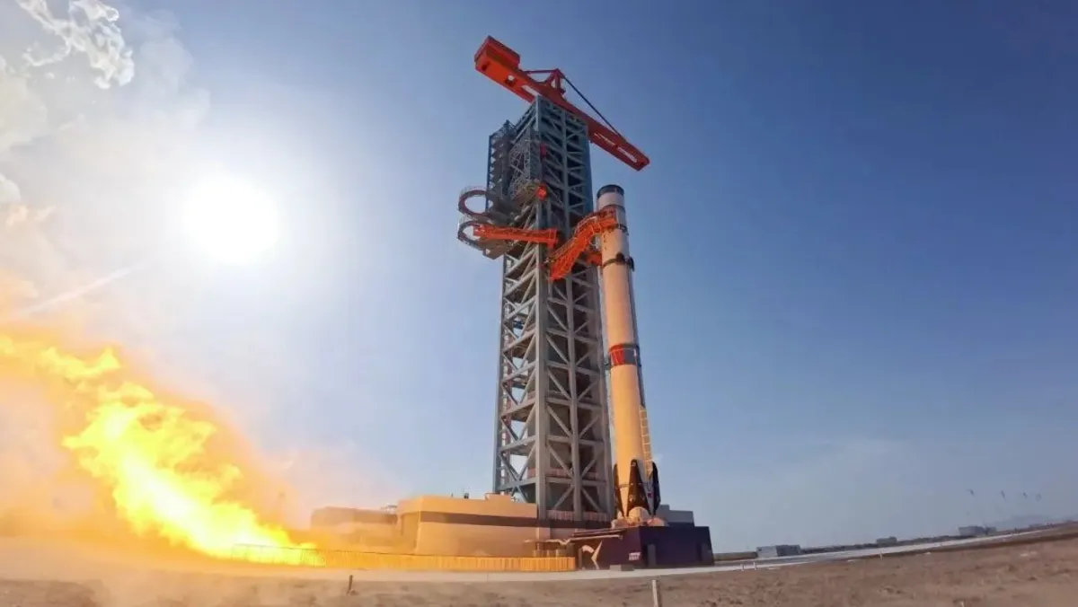 China's Zhuque-3 Rocket Achieves Major Milestone with Successful Static Fire Test