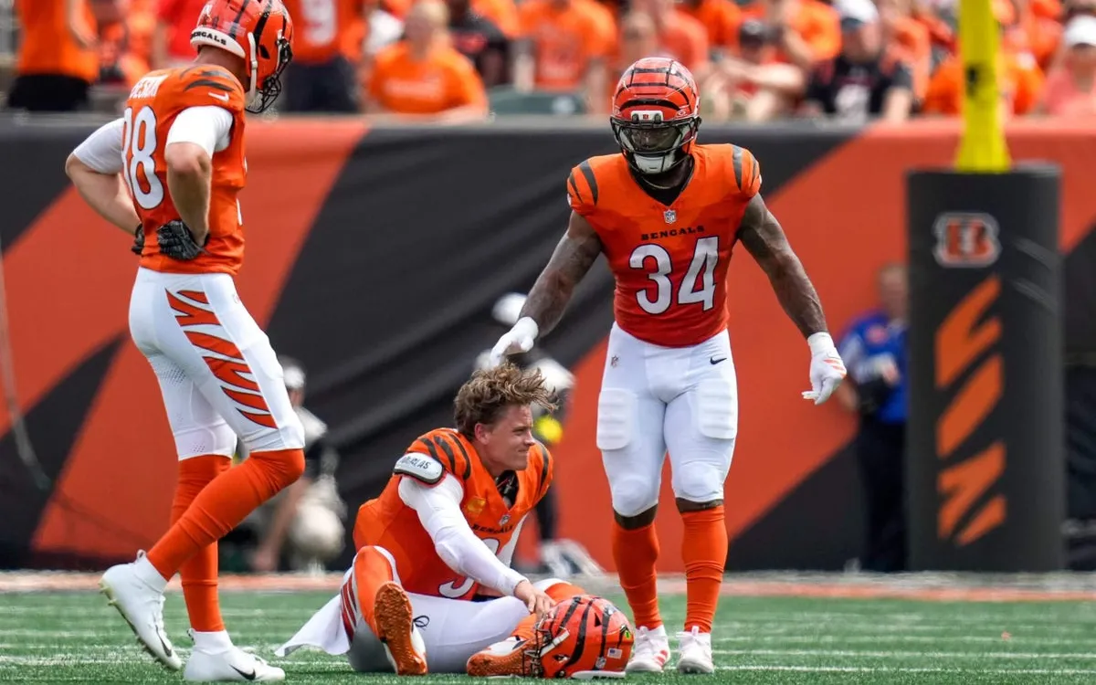 Cincinnati Bengals Face Challenges Ahead as Joe Burrow's Injury Looms