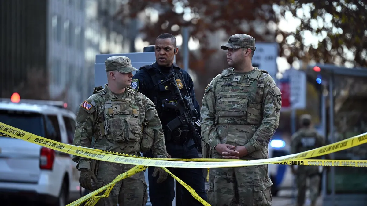 Critical Condition: National Guard Members Shot Near the White House