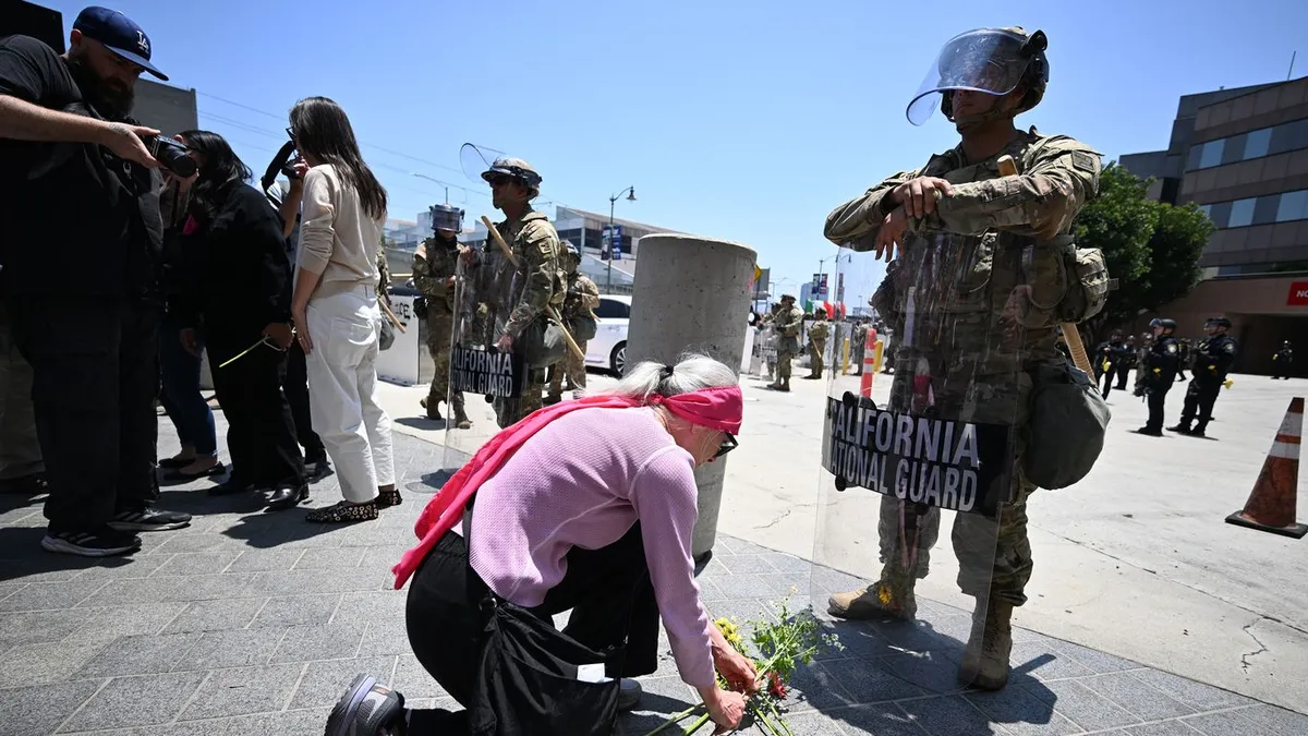 Curfew Imposed in LA as Marines Respond to Nationwide ICE Protests