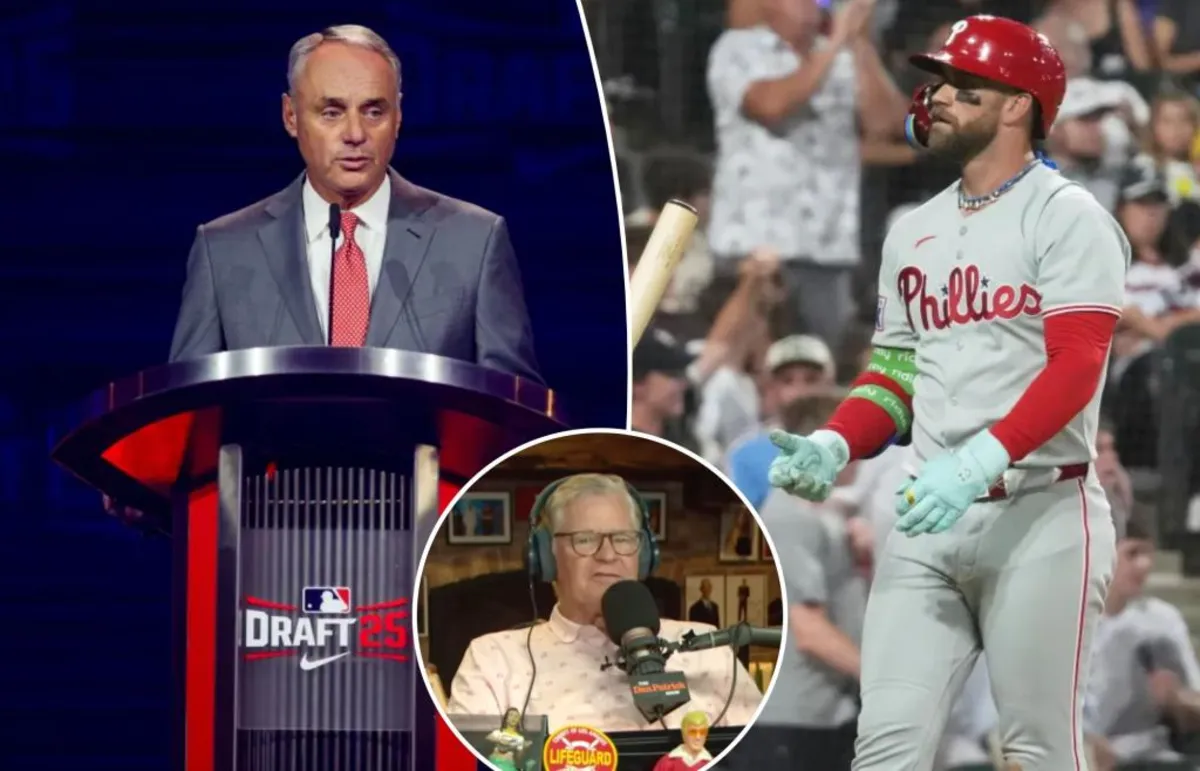Dan Patrick Slams Bryce Harper's Embarrassing Outburst at MLB Commissioner