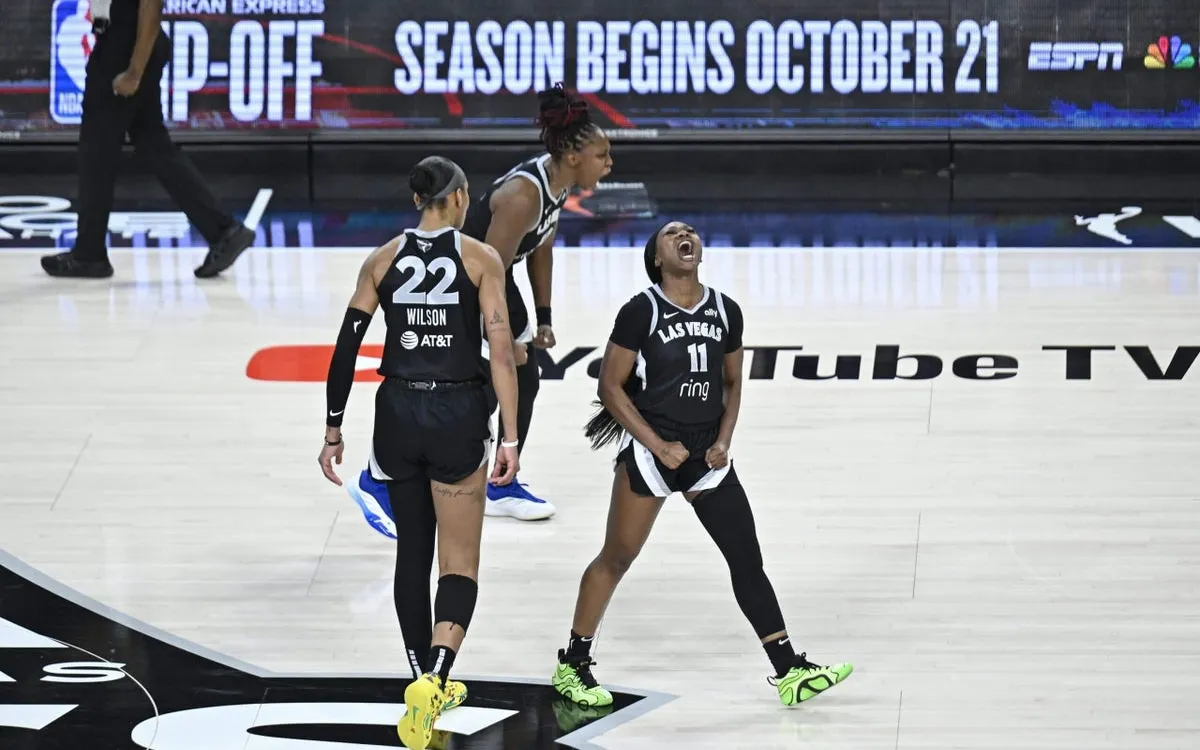 Dana Evans Shines as Aces Take Game 1 of WNBA Finals