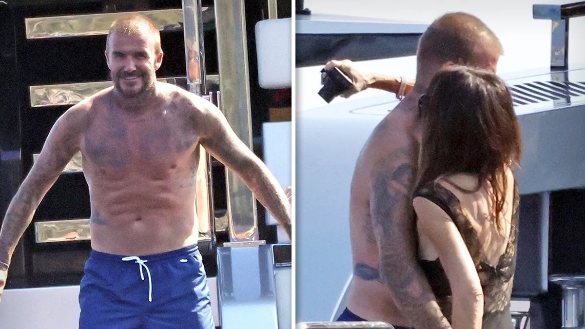 David and Victoria Beckham: Love on the Amalfi Coast