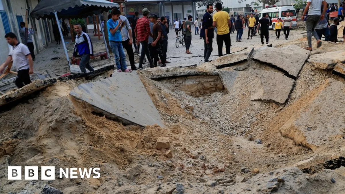 Deadly Israeli Air Strike Hits Gaza Hospital: Six Killed, Many Injured