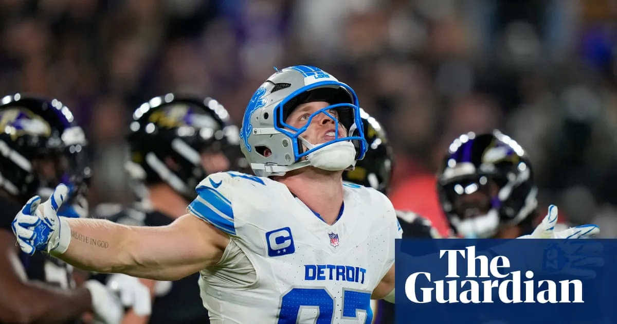 Detroit Lions Dominate Ravens with 38-30 Victory: A Night of Touchdowns and Sacks