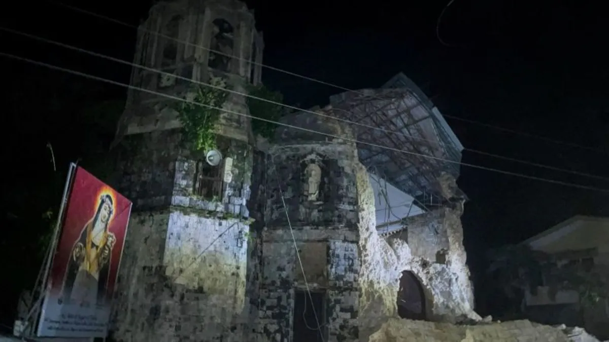 Devastating 6.9-Magnitude Earthquake Hits Central Philippines, Casualties Reported