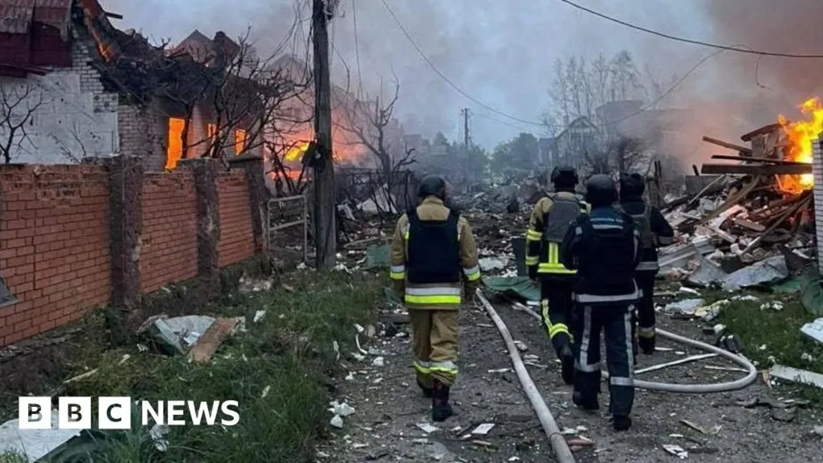 Devastating Russian Attacks in Ukraine Leave 12 Dead Amid Ongoing Conflict
