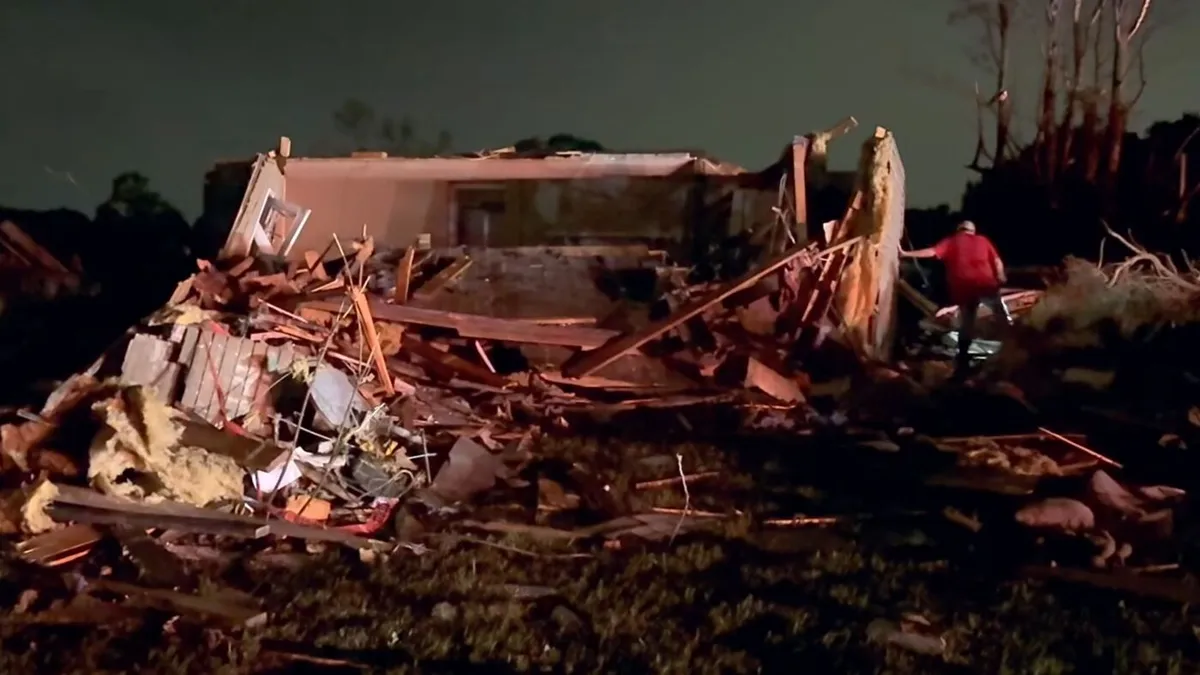 Devastating Storms and Tornadoes Sweep Through the Midwest and South