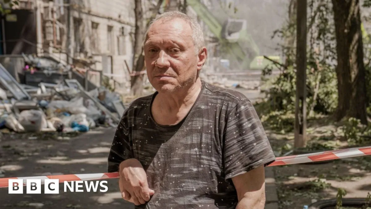Devastation in Kyiv: Missile Attack Claims Lives and Destroys Homes