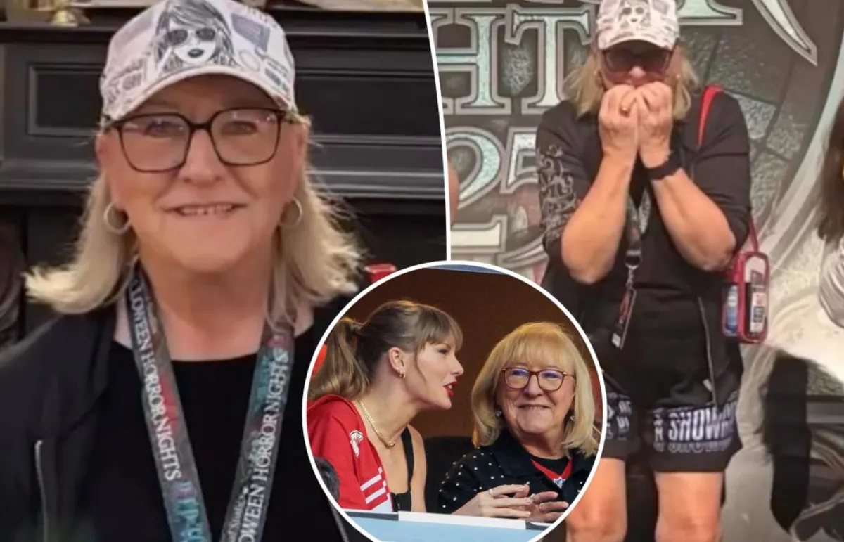 Donna Kelce Channels Her Inner Swiftie at Halloween Horror Nights