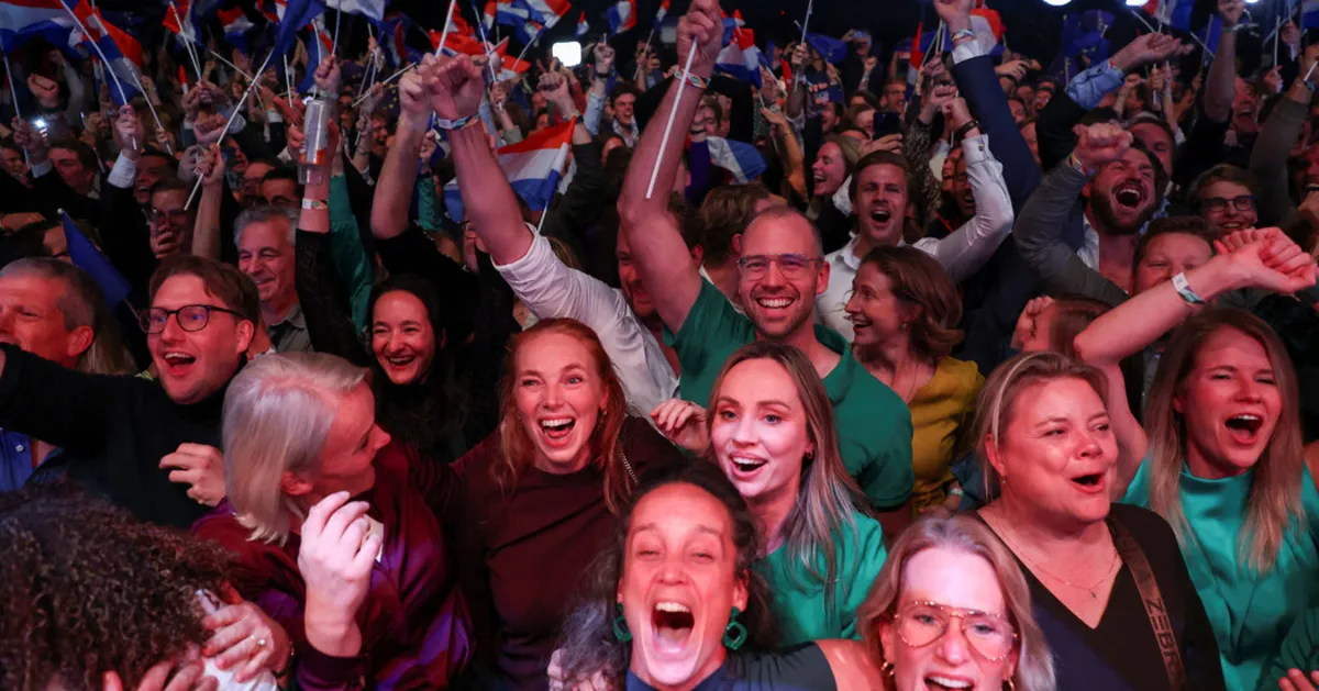 Dutch Center-Left Party Triumphs in National Elections, Shifting Political Landscape