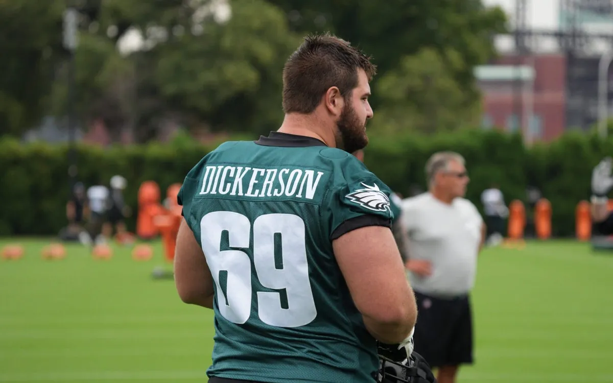 Eagles' Landon Dickerson to Undergo Knee Surgery: What It Means for the Team