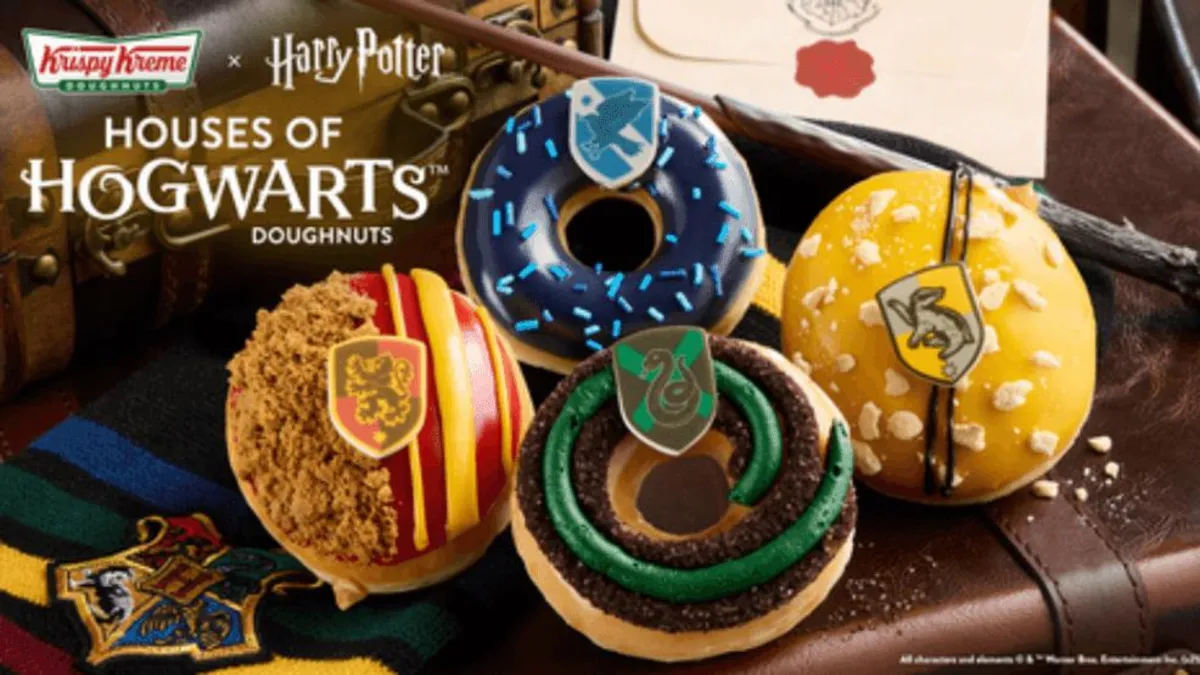 Enchanting Harry Potter Doughnuts Unveiled at Krispy Kreme!