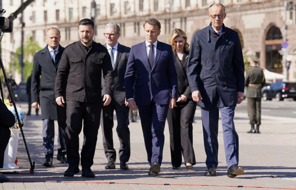 European Leaders Demand 30-Day Ceasefire in Ukraine Amid Rising Tensions with Russia